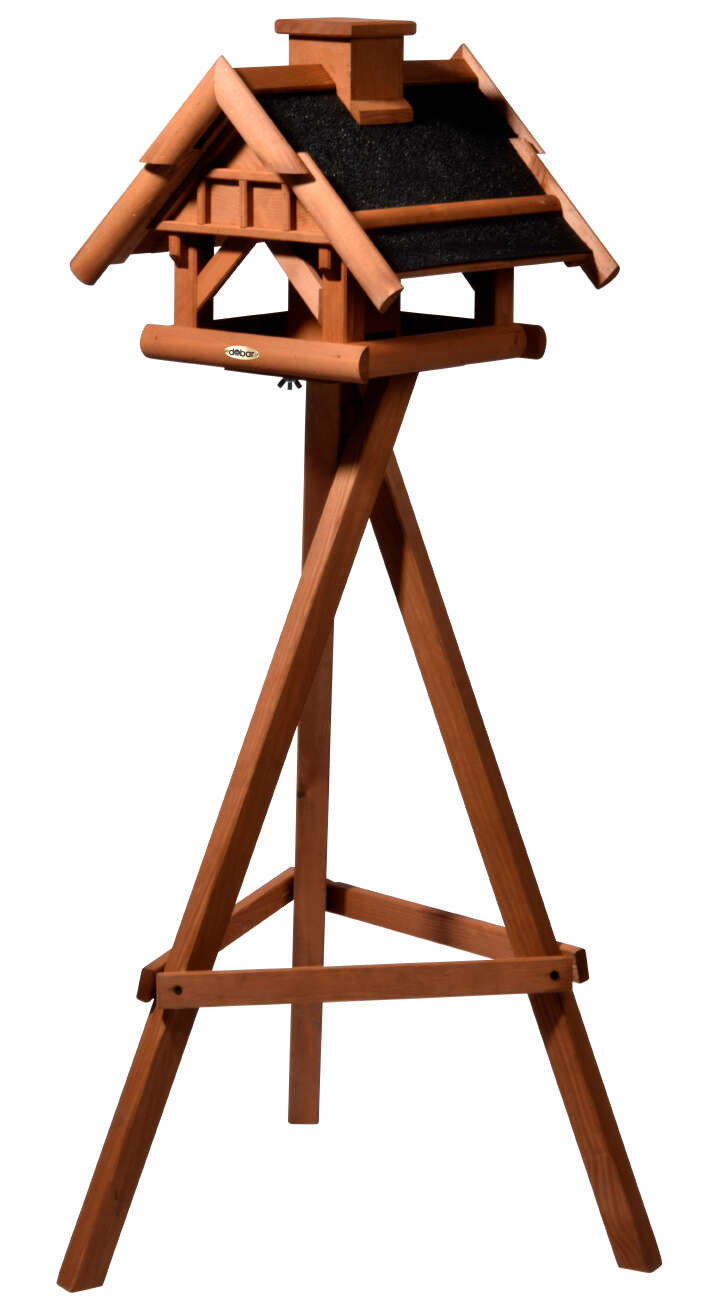 dobar Vogelhaus inkl. Ständer und Futtersilo